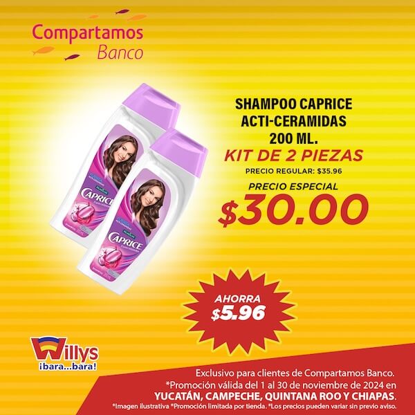 SHAMPOO CAPRICE ANTI-CERAMIDAS 200 ML